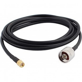 Кабель MOXA A-CRF-RMNM-L1-900 LMR-195 Lite, из разъема N-type "папа" в RP SMA "папа", 9 м