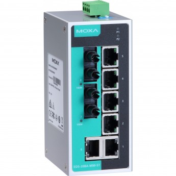 Коммутатор MOXA EDS-208A-MM-ST