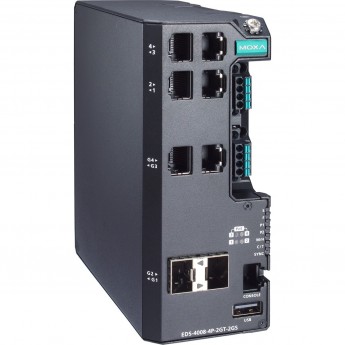 Коммутатор MOXA EDS-4008-4P-2GT-2GS-LVA-T