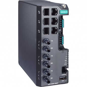Коммутатор MOXA EDS-4009-3MST-LV-T